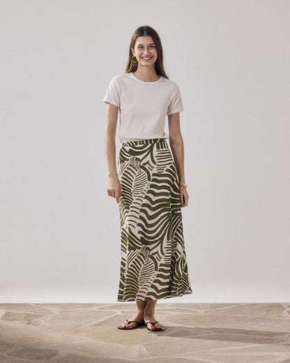 Hartford | Tesoel Relaxed Cotton-Jersey T-Shirt - Ecru 01-Ecru