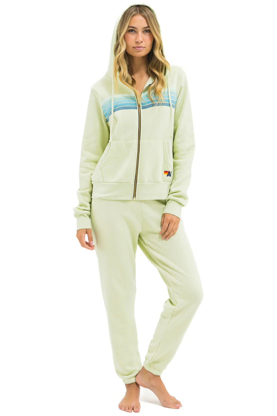 Pants Wsprs5 Lime-Cream-Seafoam