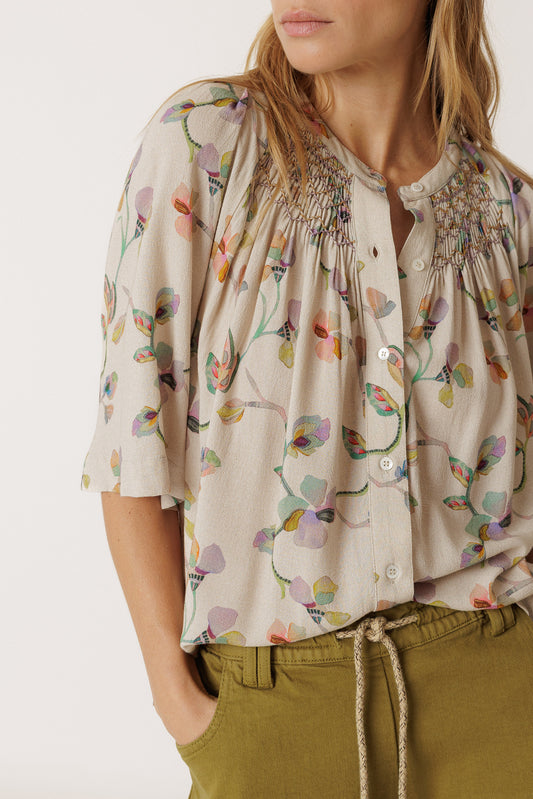 Blouse Ad102 Beige