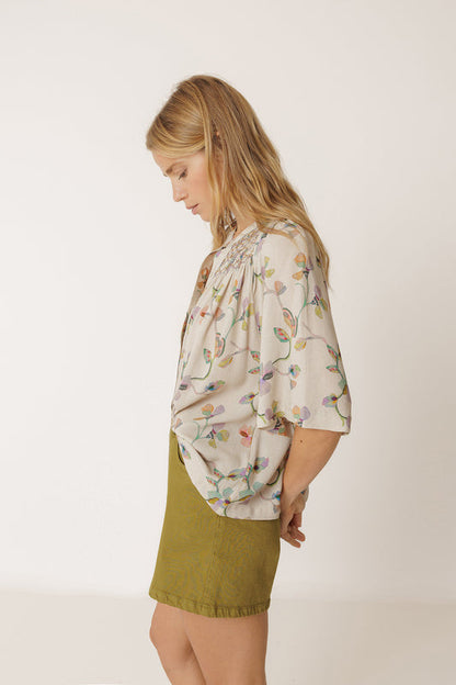 Blouse Ad102 Beige