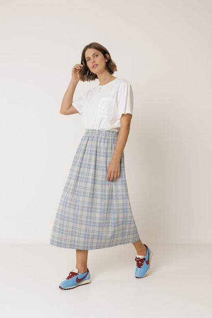 Skirt Ad162 Azul-Britanico