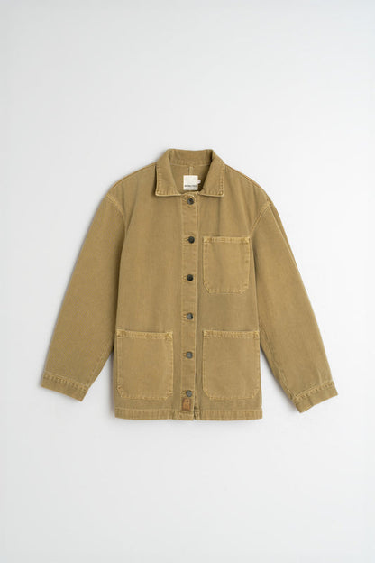 Twill Overshirt Bb305 Oliva