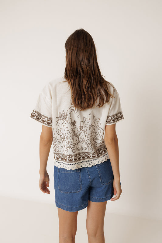 Blouse Bk172 Crudo
