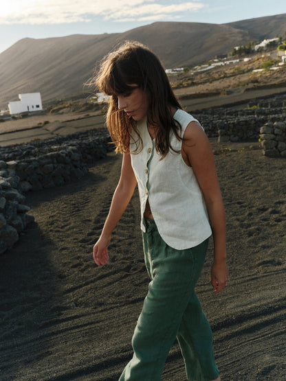 Linen Jared Pants Cc252 Jared Esmeralda