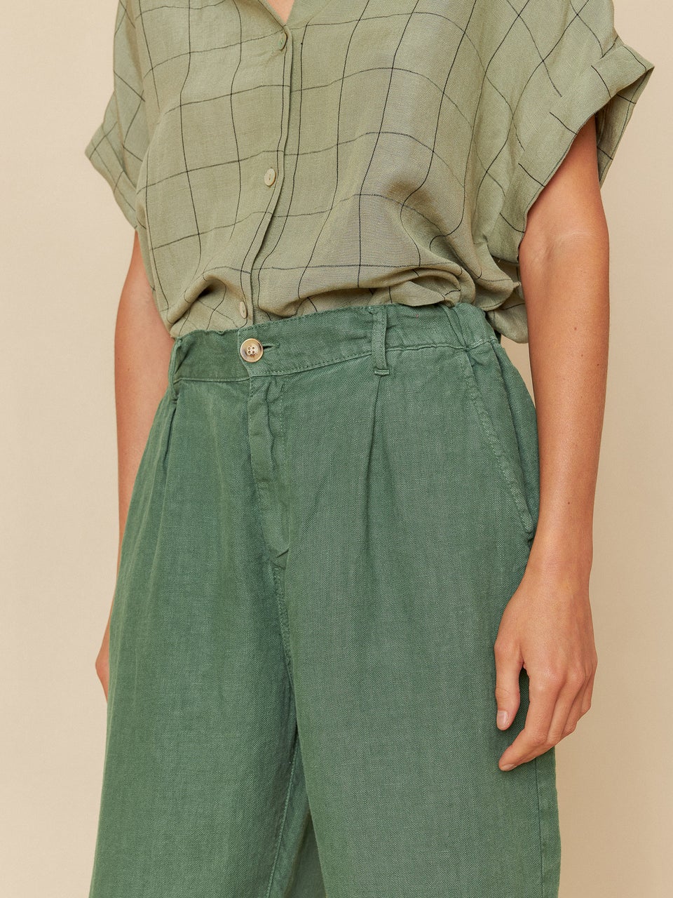 Linen Jared Pants Cc252 Jared Esmeralda