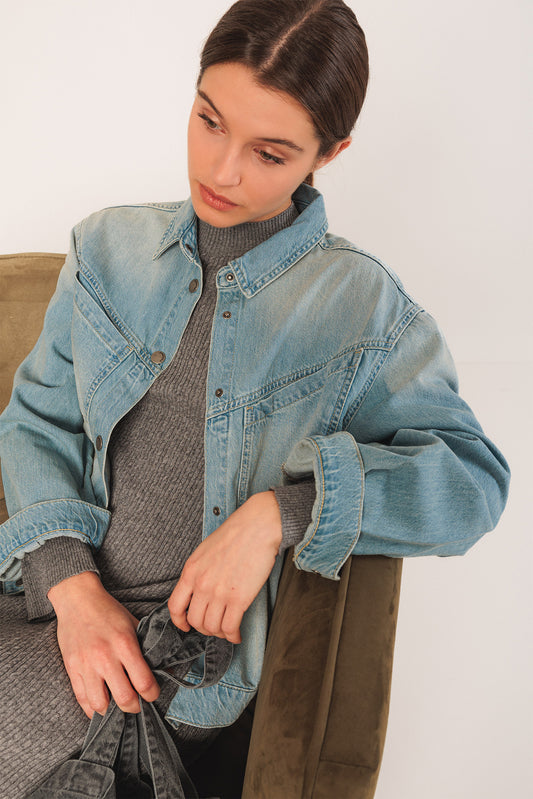 80's Denim Jacket Dd250 Super-Stone