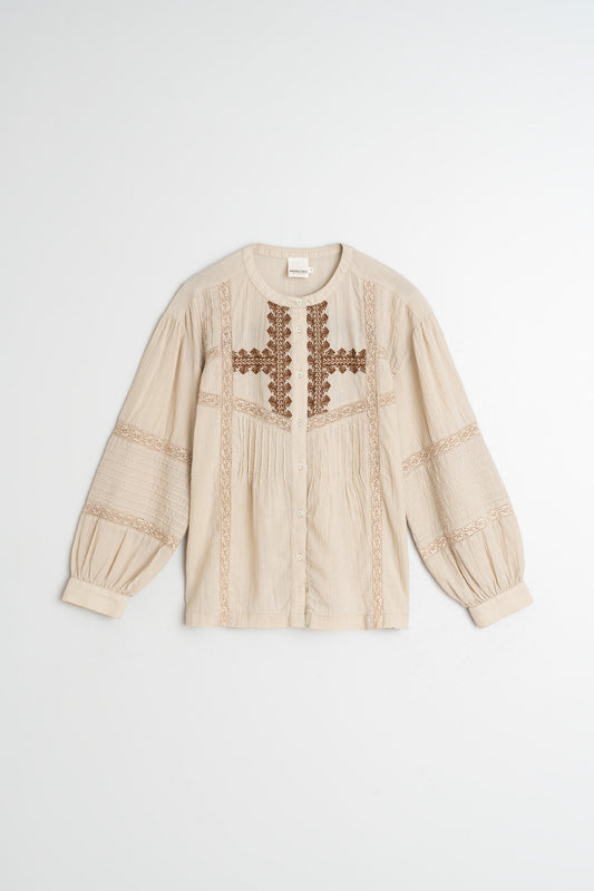 Ethnic Embroidered S Ki220 Piedra