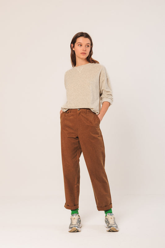 Luca Chino Pant Nj565 Lucas Tabaco