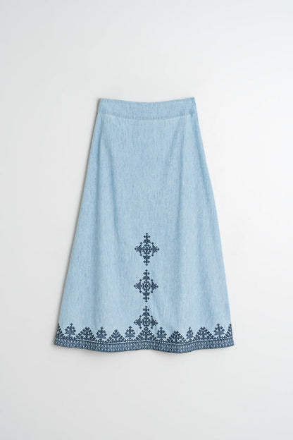 Embroidered Maxi Ski Sk126 Super-Stone