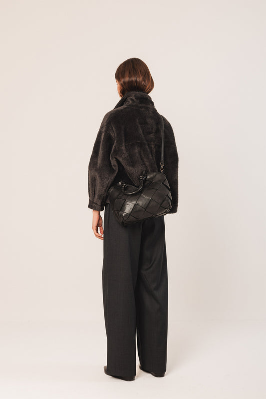 Fur Jacket St650 Antracita