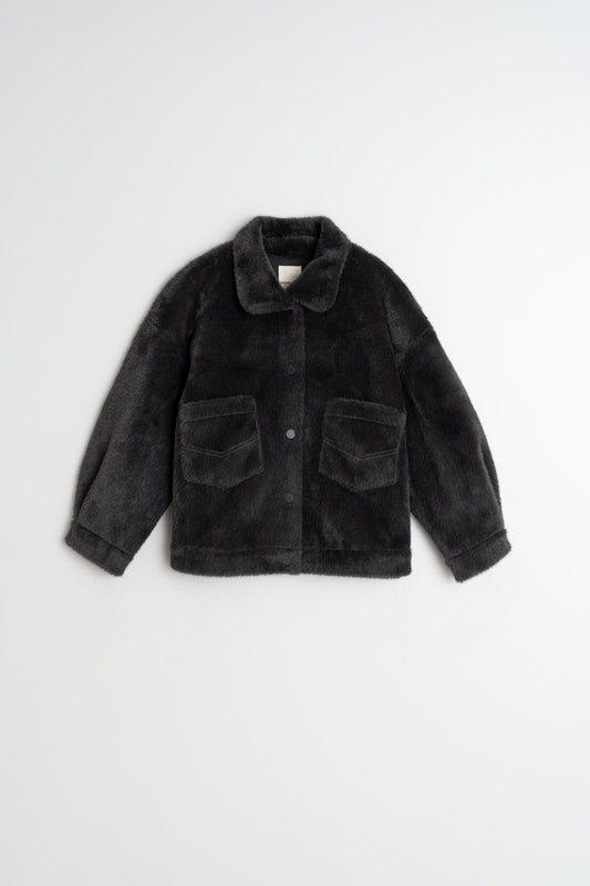 Fur Jacket St650 Antracita