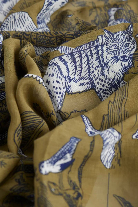 Scarf Scarf Etole 100 Reverie Khaki Et17rev20 Khaki-Kaki