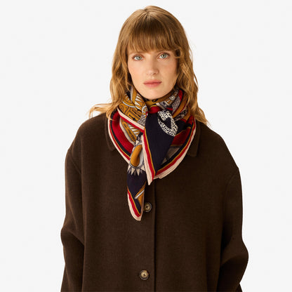 Scarf Ca221ni24 Navy