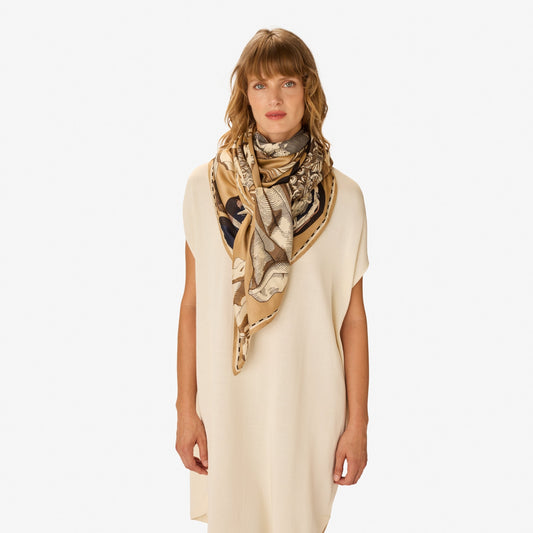 Scarf Ca222ar02 Natural