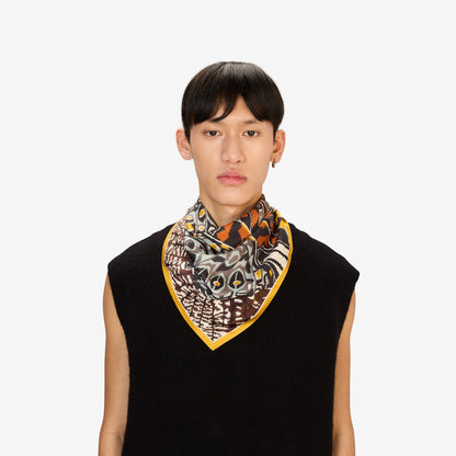 Scarf Ca22pap02 Natural