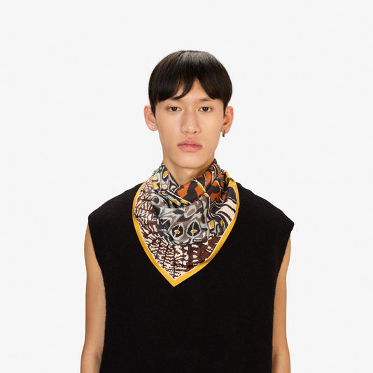 Scarf Ca22pap02 Natural