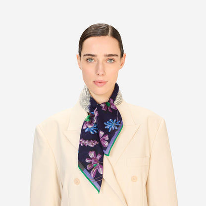 Scarf Ca22tou24 Navy