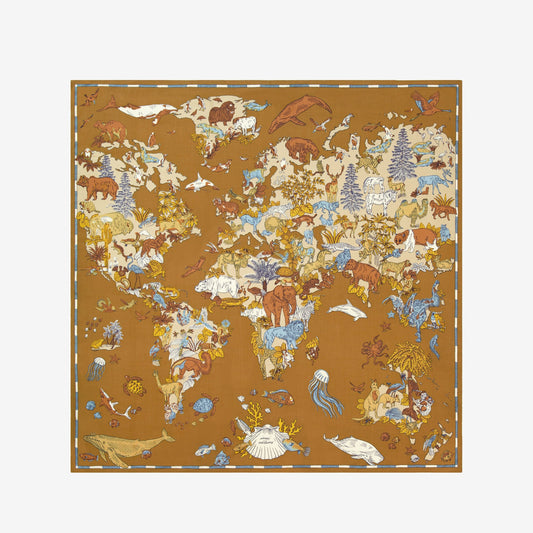 Scarf Ca231at15 Beige