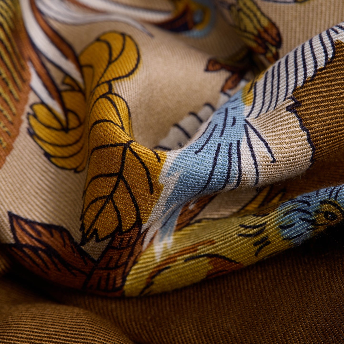 Scarf Ca231at15 Beige