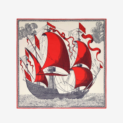 Scarf Ca232de06 Red