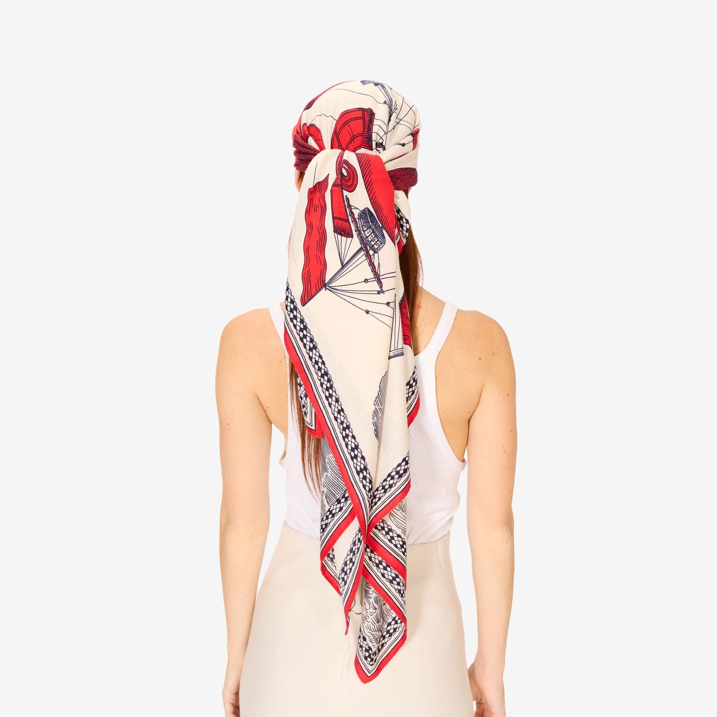 Scarf Ca232de06 Red