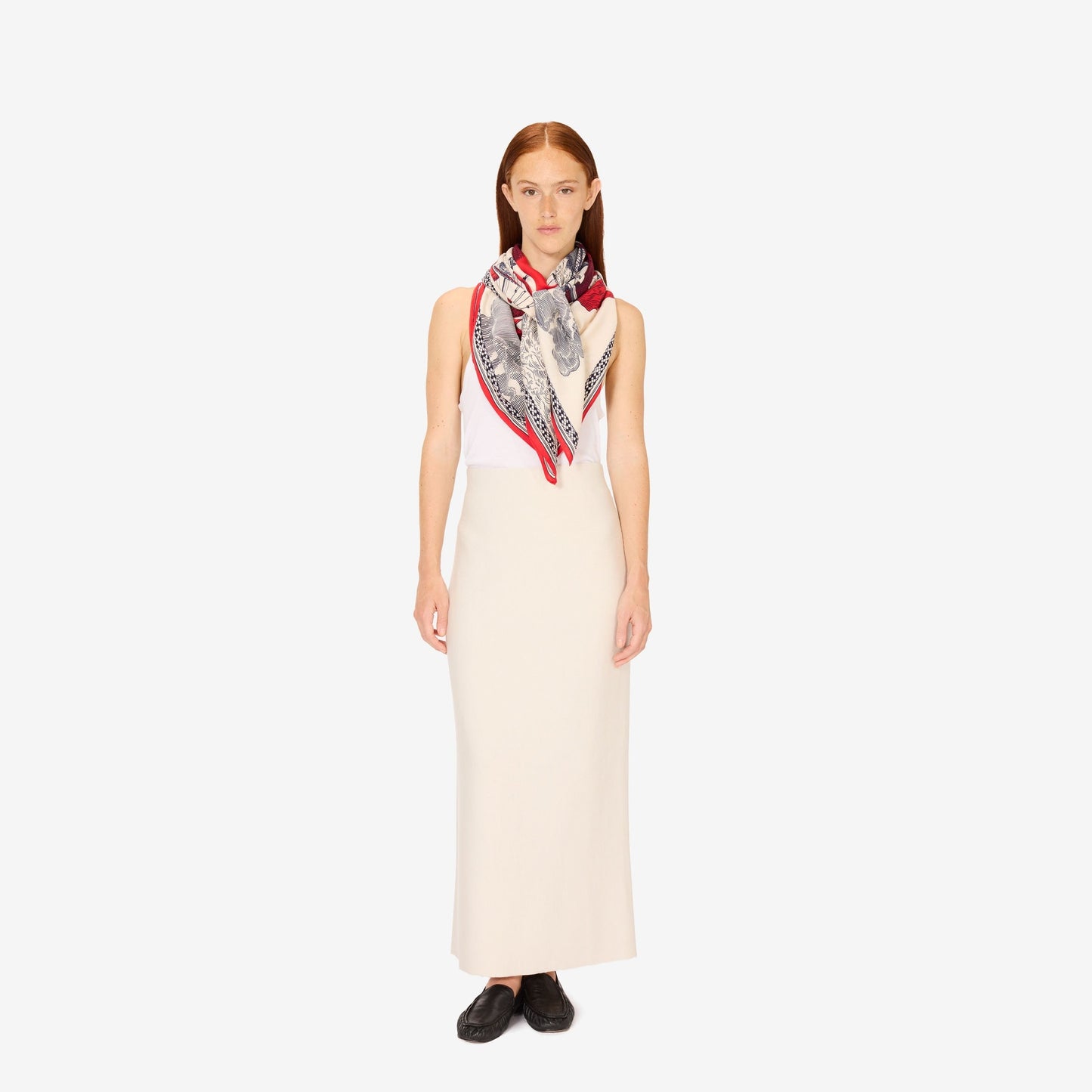 Scarf Ca232de06 Red