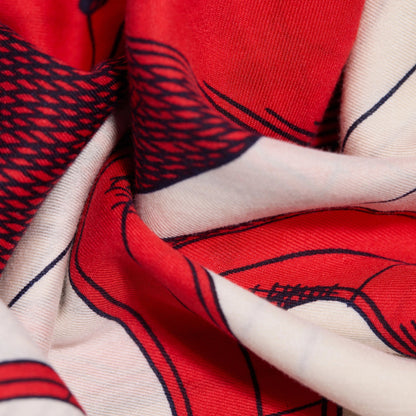 Scarf Ca232de06 Red