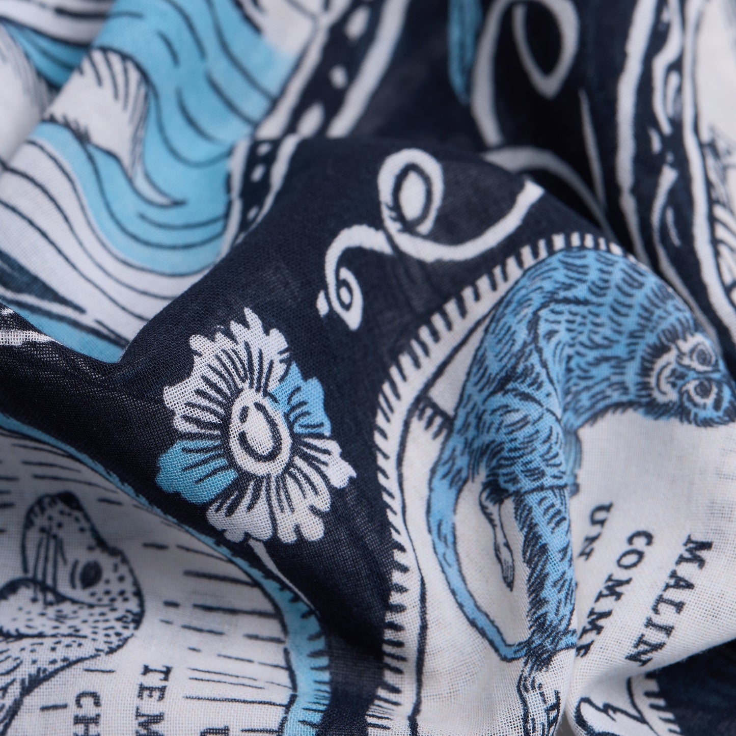 Scarf Ca23cha24 Navy