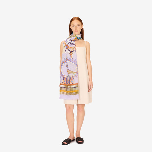 Scarf Et211di53 Lavender