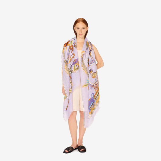 Scarf Et211di53 Lavender