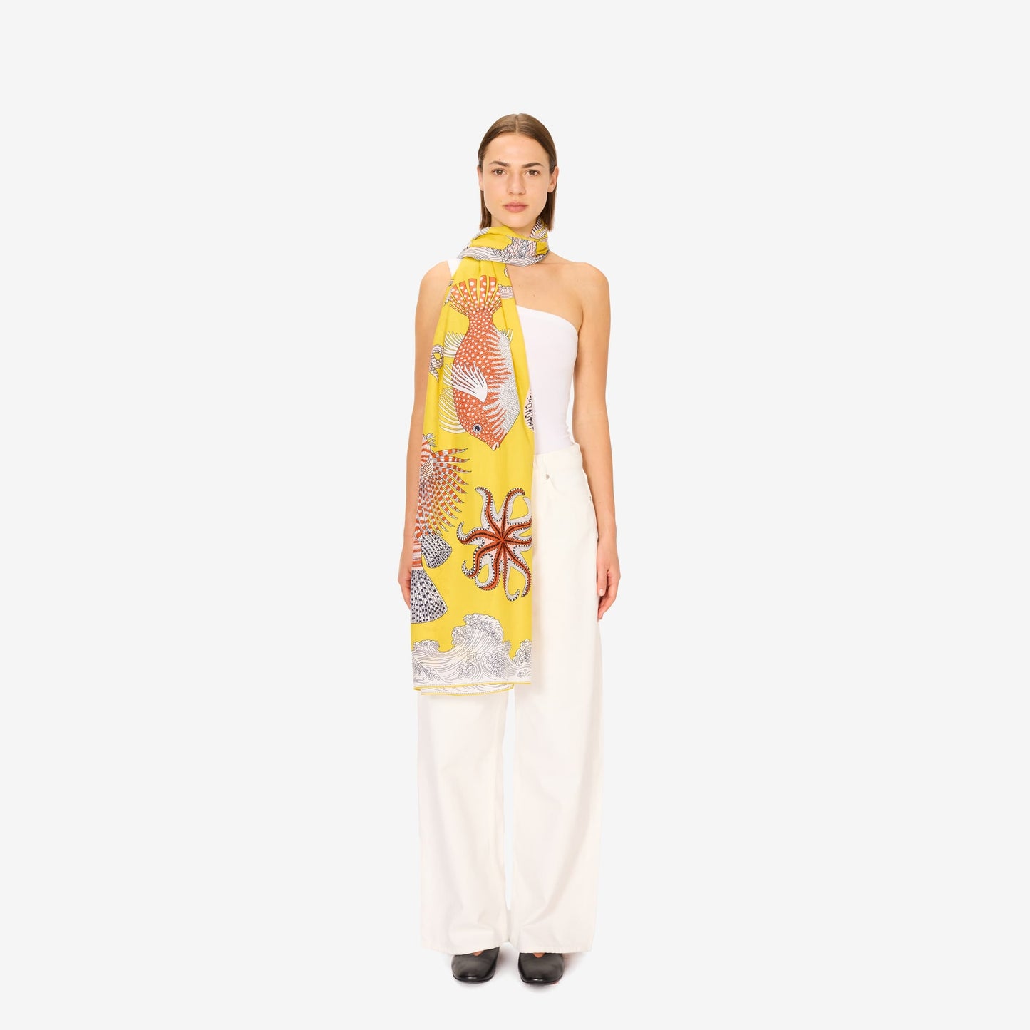 Scarf Et211po09 Yellow