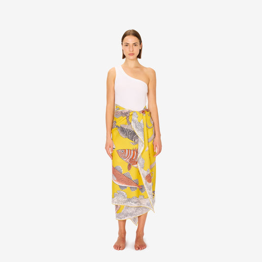Scarf Et211po09 Yellow