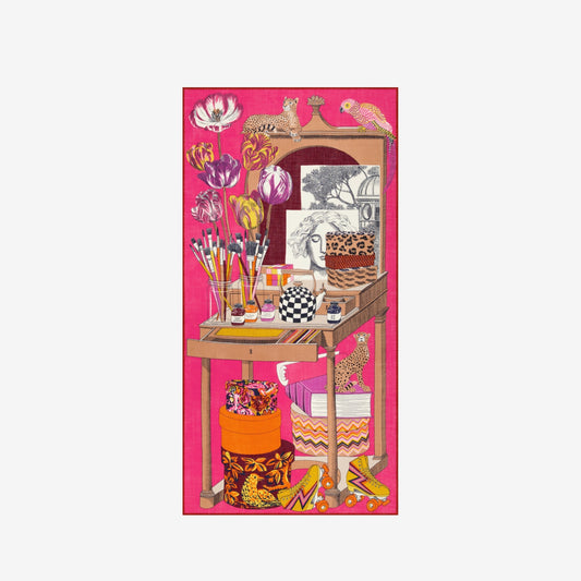 Scarf Et221at07 Pink