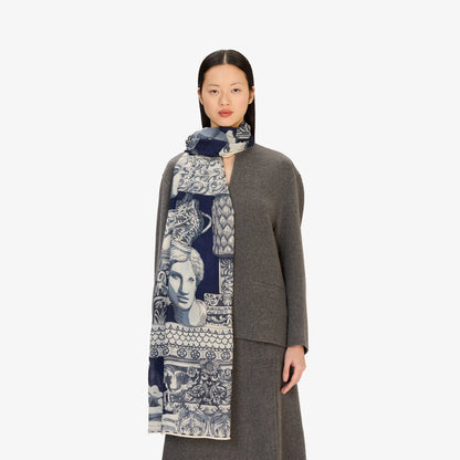 Scarf Et22arc24 Navy