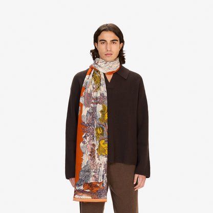 Scarf Et22his08 Orange