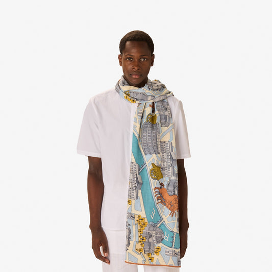 Scarf Et231ro02 Grey