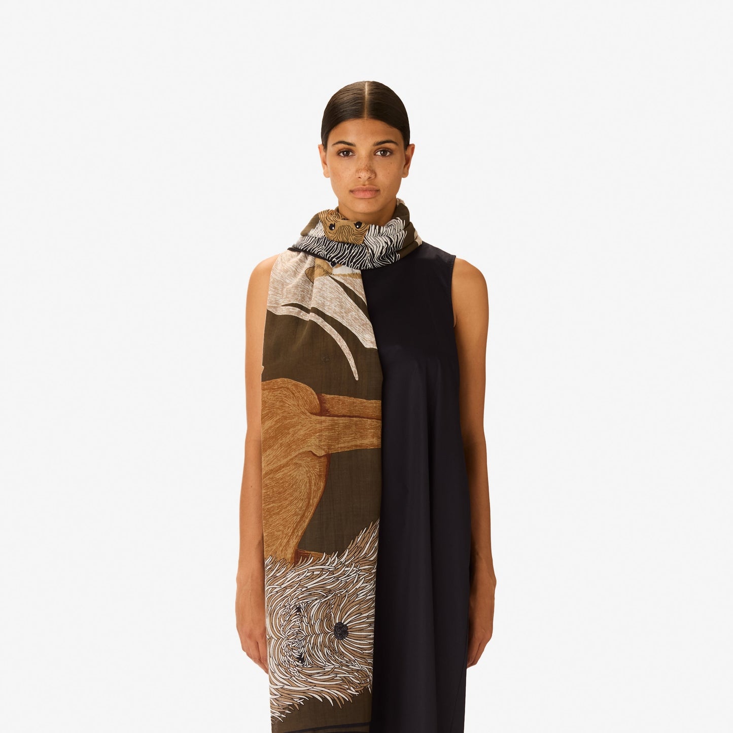 Scarf Et231to03 Grey