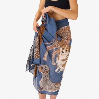 Scarf Et231to04 Blue