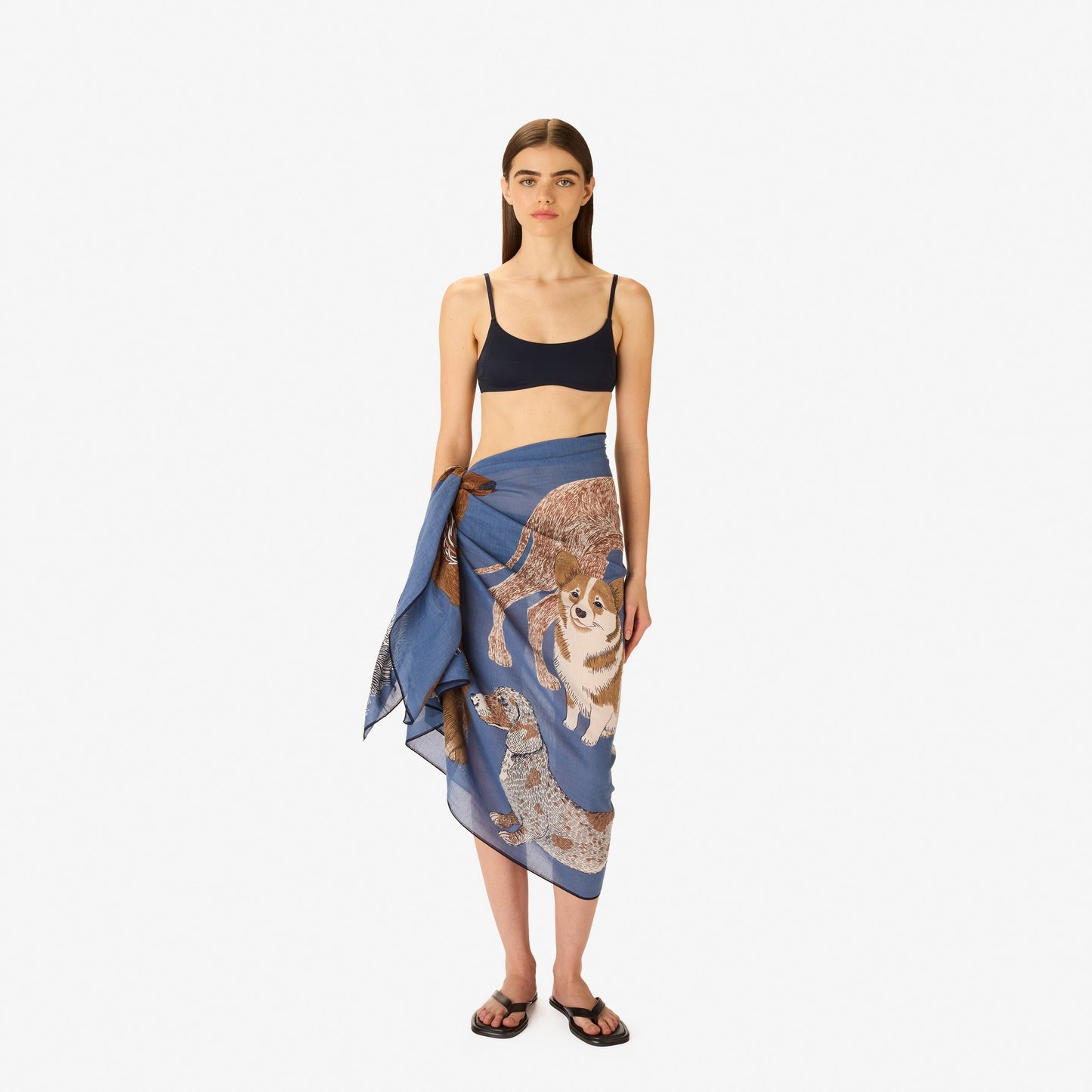 Scarf Et231to04 Blue