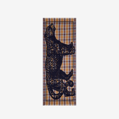 Inoui | Scarf - Cotton Wool Blend Navy
