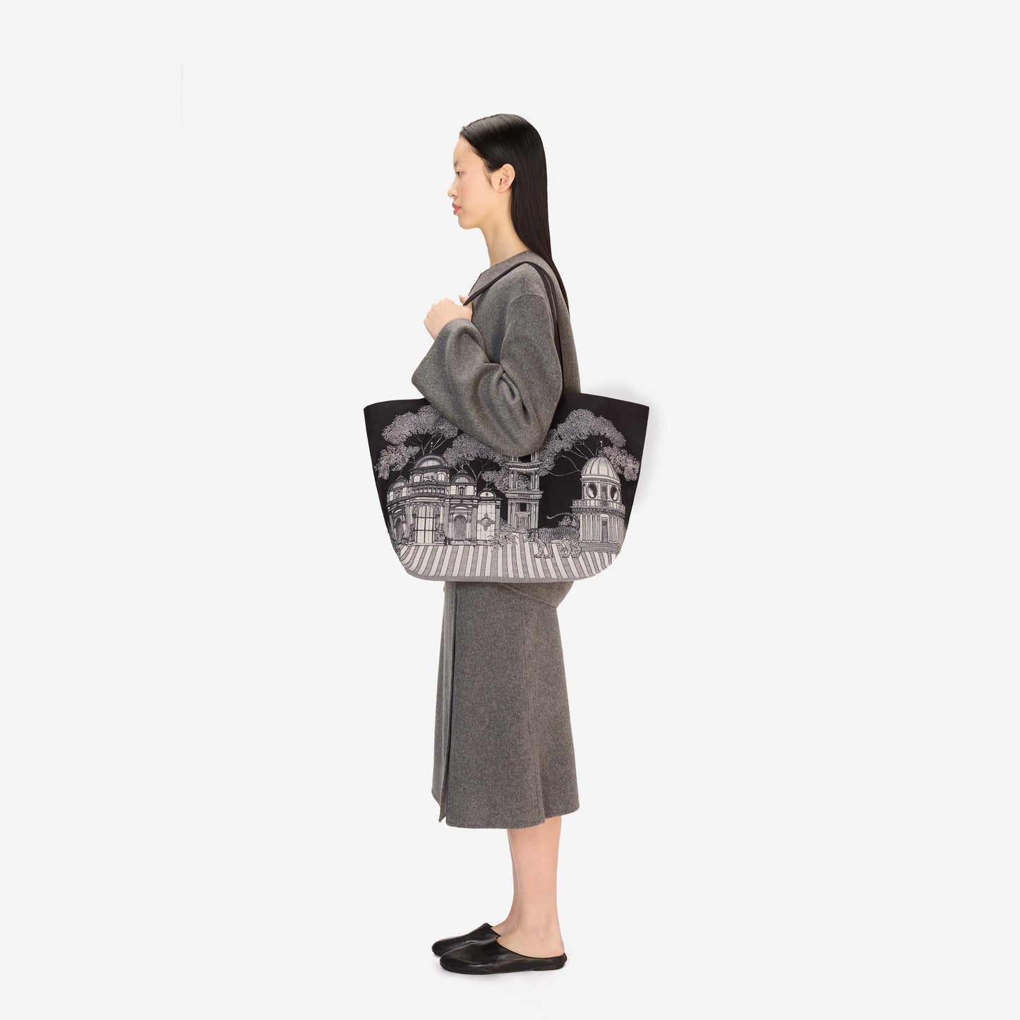Tote Bag Pm22shm01m Black