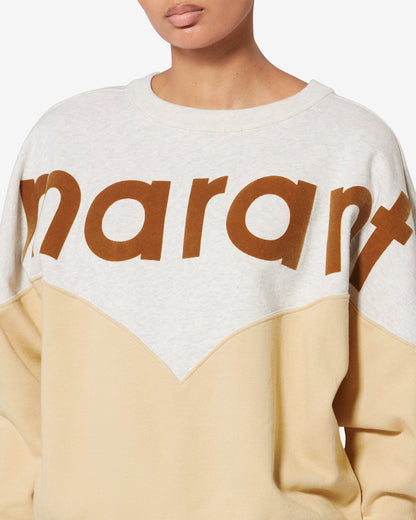 Etoile by Isabel Marant | Houston Logo Sweatshirt - Light-Ochre