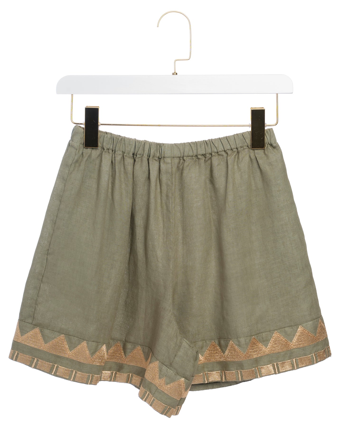 Shorts 2071099 Sage-Gold