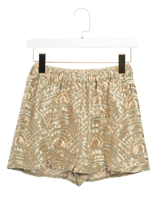 Shorts 3111063 Sage-Gold