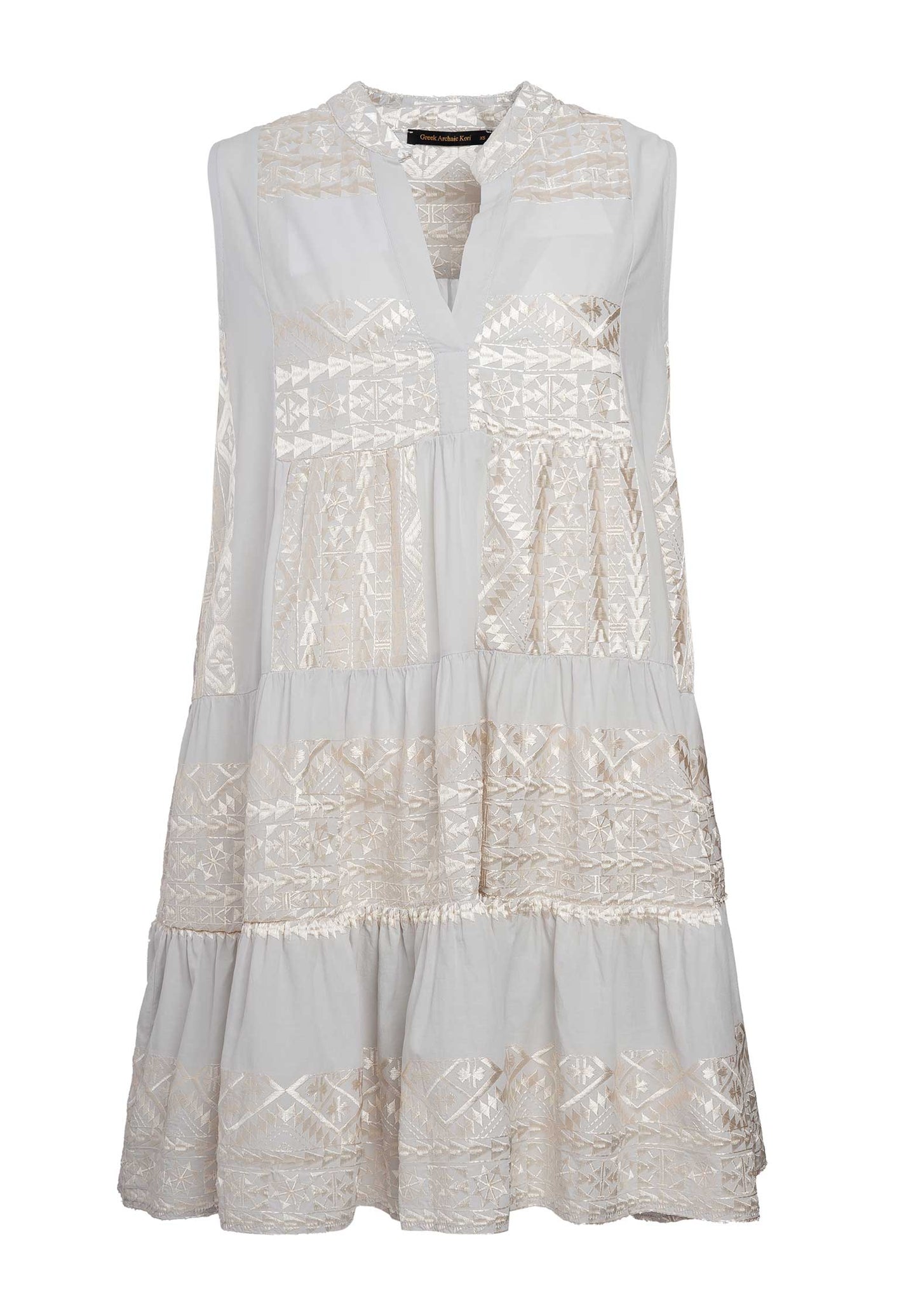 Dress 330701 Light-Grey-Champagne