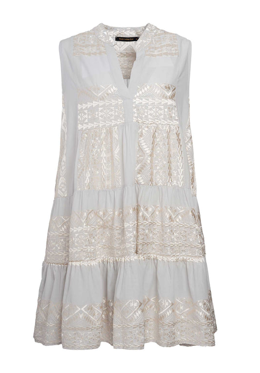 Dress 330701 Light-Grey-Champagne