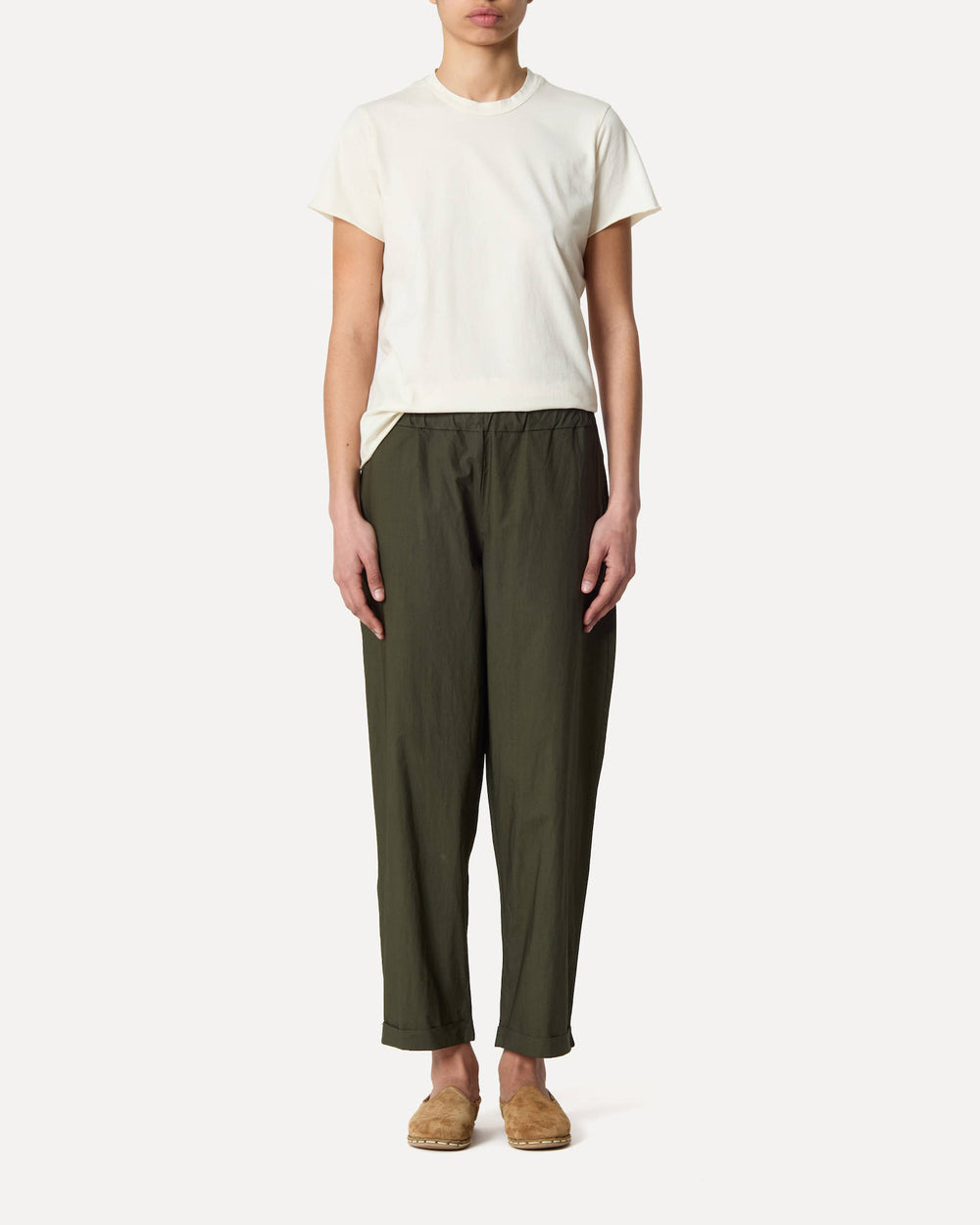 Labo Art | Premium Canvas Twill Pants - Olive