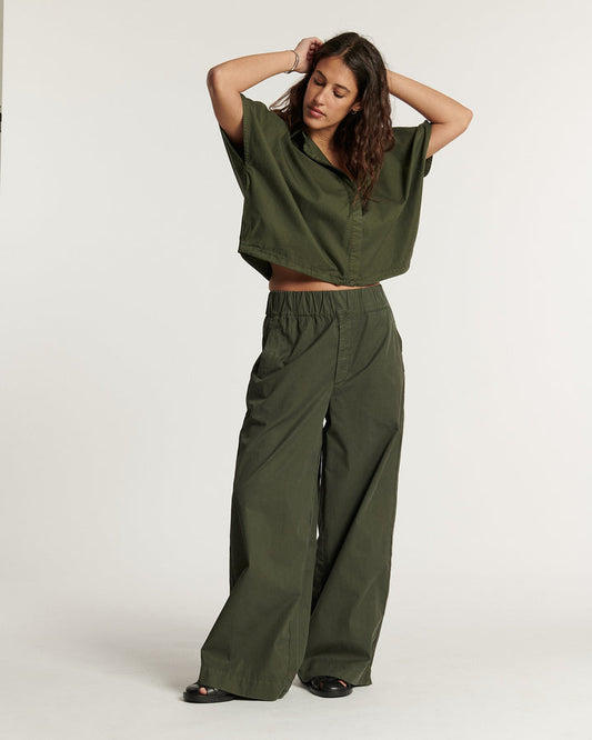 Blouse Deva Popeline Khaki