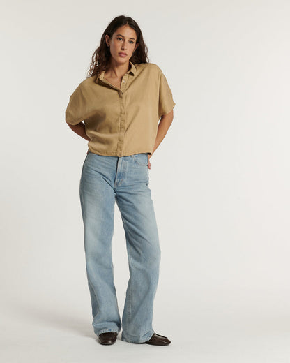 LAB DIP | Deva Tencel Blouse - Praline