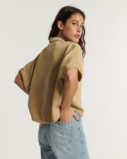 LAB DIP | Deva Tencel Blouse - Praline